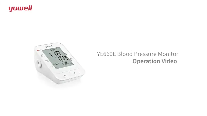 YE660E Blood Pressure Monitor Operation Video