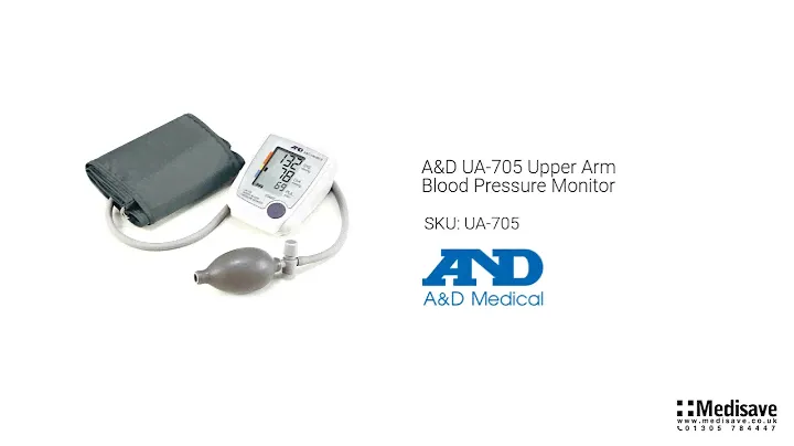 A&D UA 705 Upper Arm Blood Pressure Monitor UA 705