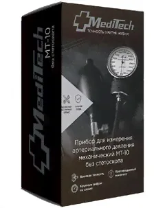 МЕДИТЕК ТОНОМЕТР механический МТ 10 0 без стетоскопа
